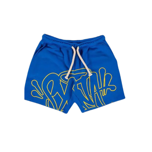 SYNA Blue/Yellow Shorts