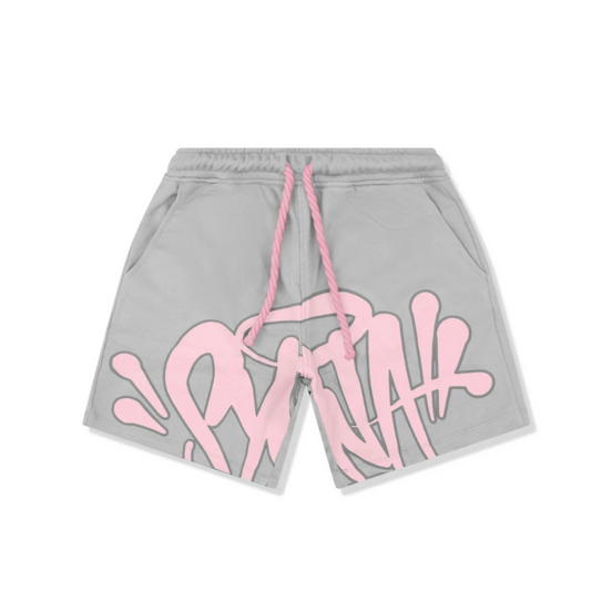 SYNA Grey/Pink Shorts