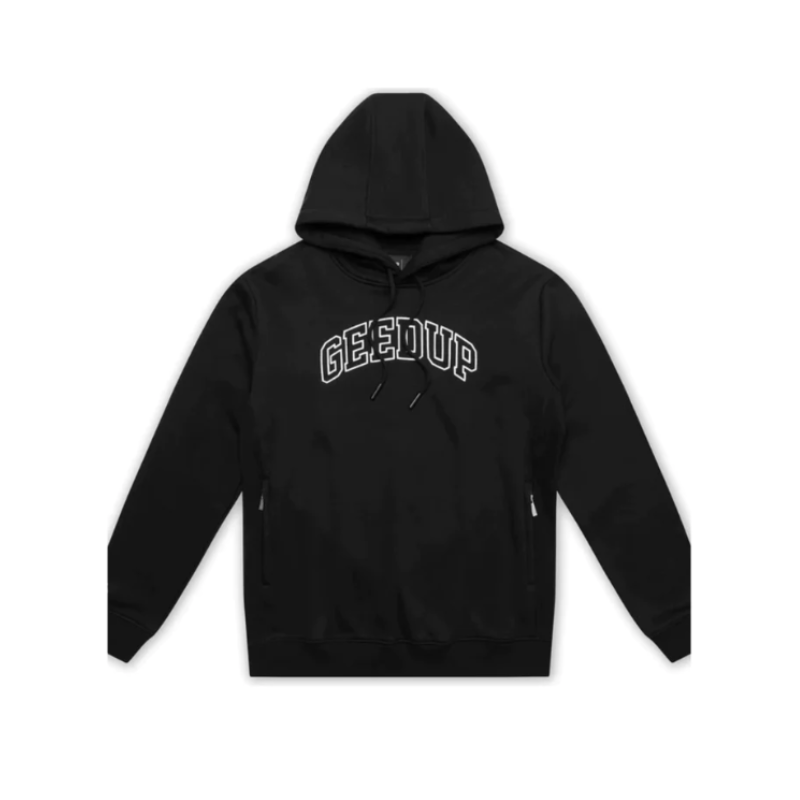 Proud Team Logo Hoodie Black