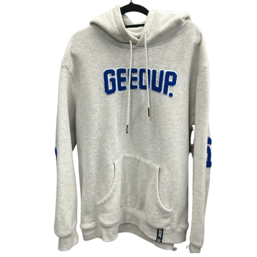 Pre-Owned Geedup PFK Hoodie 'Grey/Blue'
