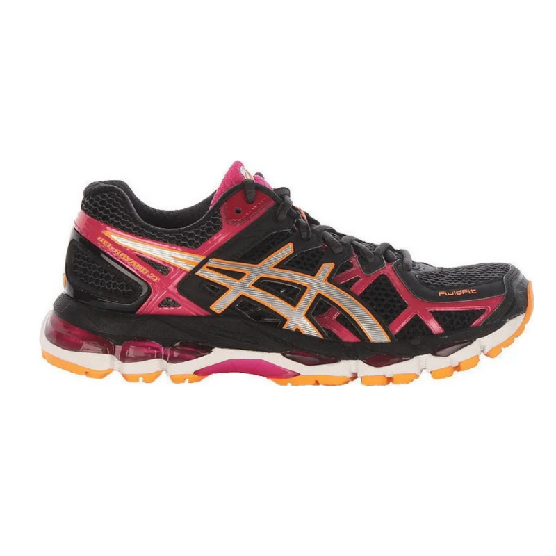 Gel Kayano 21 Black Lightning Raspberry Crep Shop