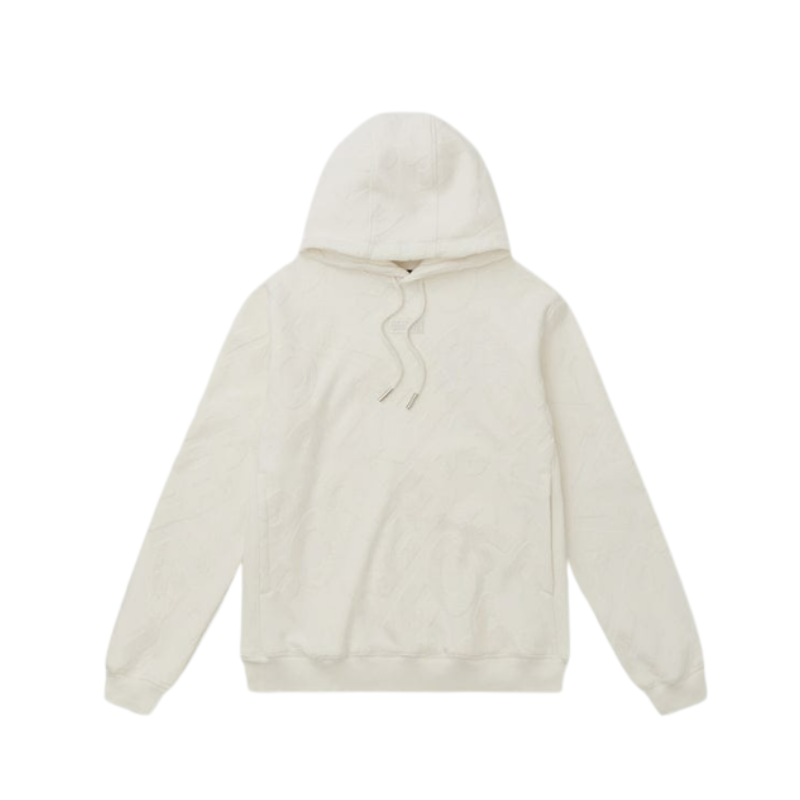 Geedup PFK Monogram Hoodie 'Cream/Charcoal'