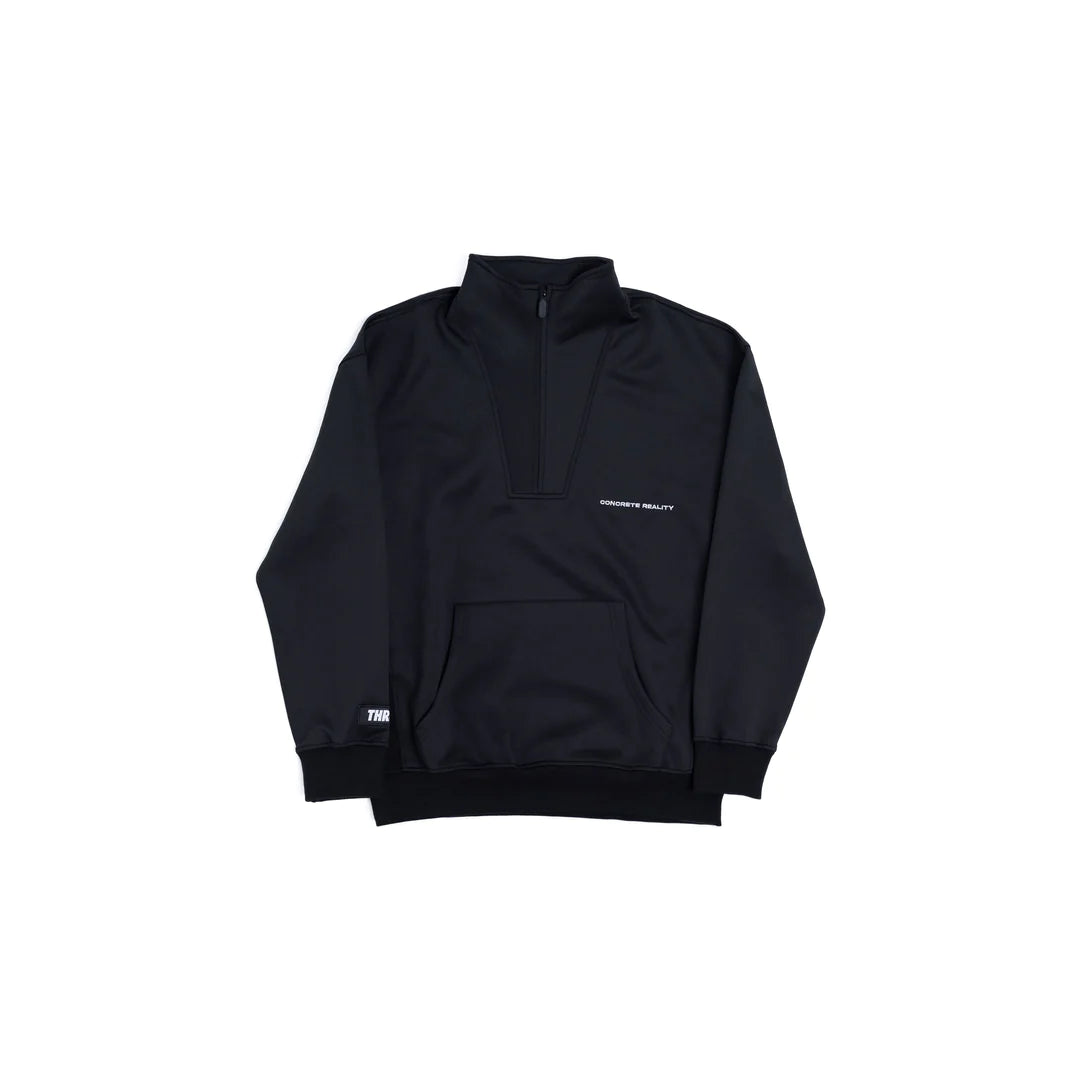 Black Track Quarter Zip