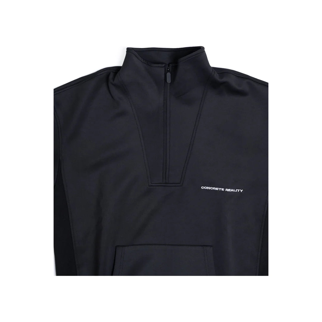Black Track Quarter Zip