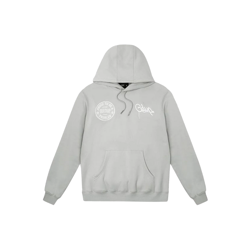 GEEDUP Proud To Be a Problem 'Grey/White'