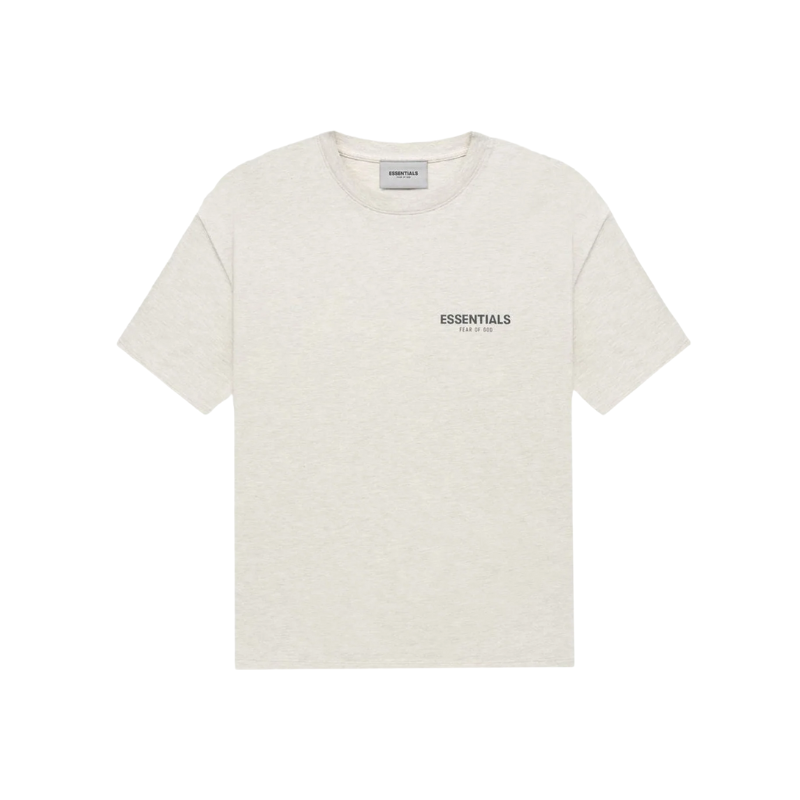 Essentials T-Shirt 'Light Oatmeal' *REFLECTIVE