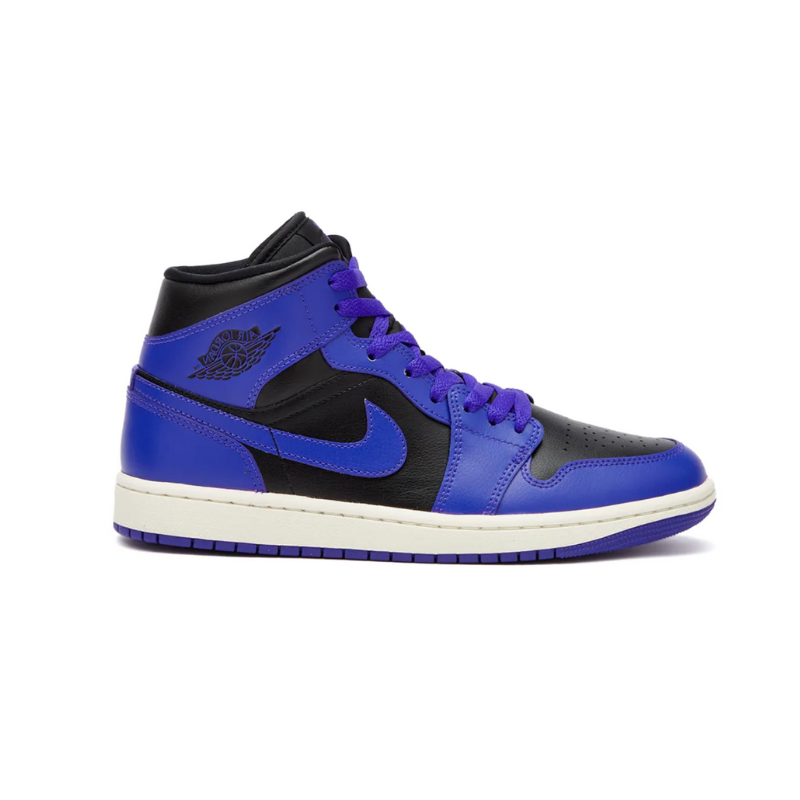 Air jordan 1 mid 2025 white black hyper royal
