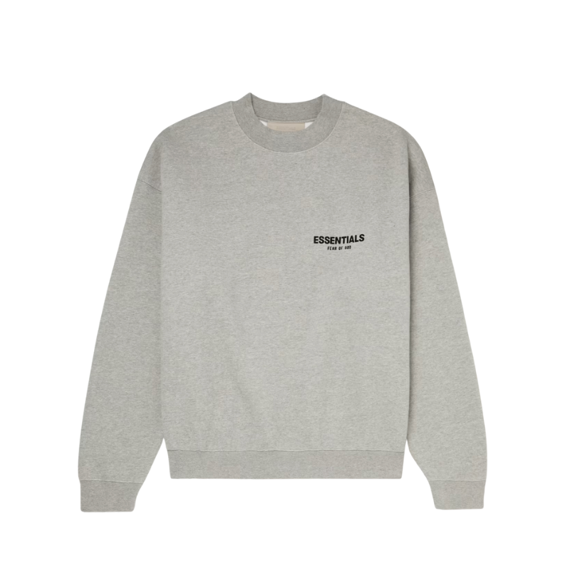 Essentials Crewneck SS22 Dark Oatmeal