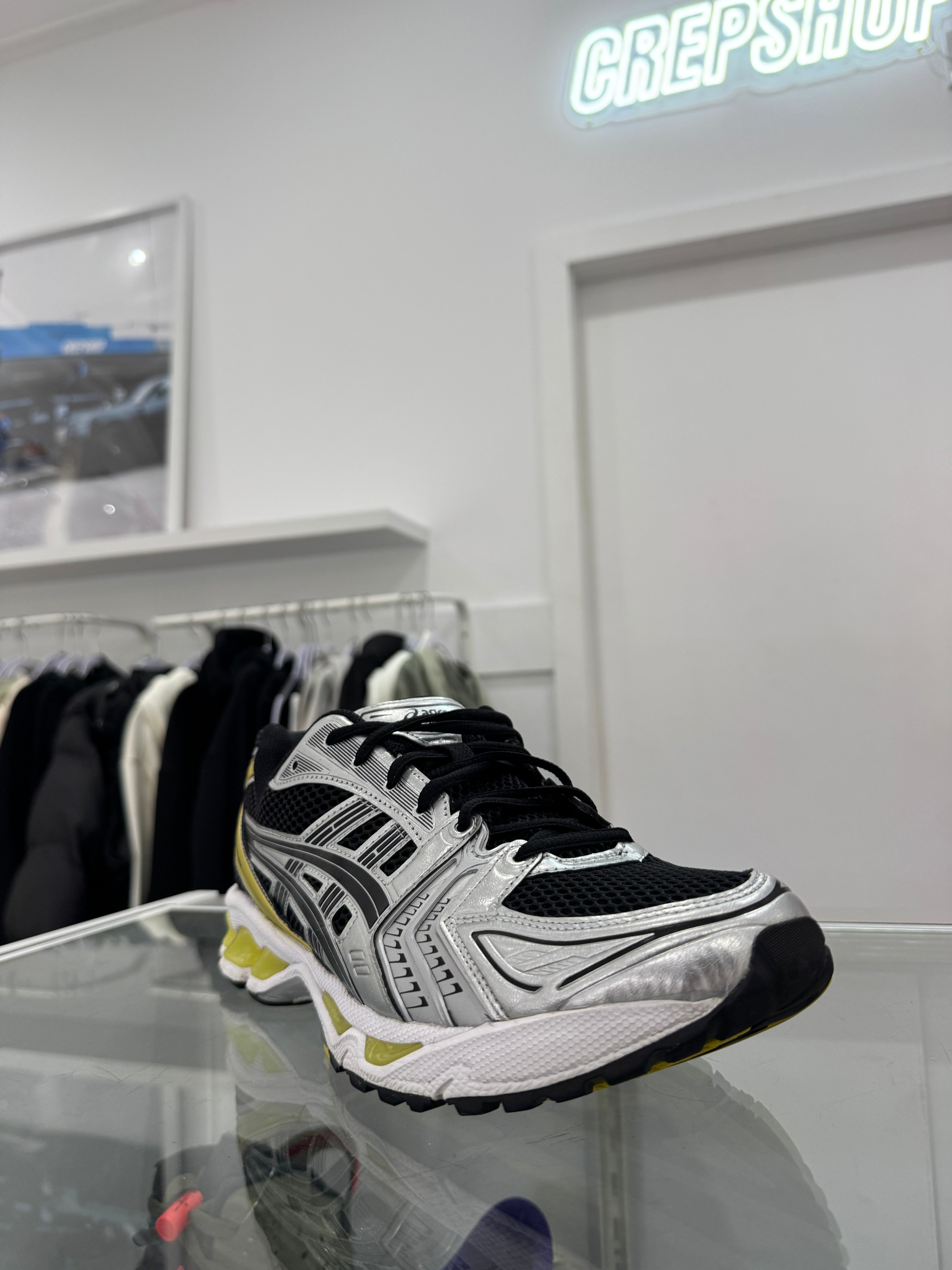 Used ASICS Gel-Kayano 14 Lemon Spark
