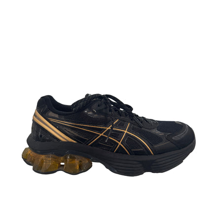 Used ASICS Gel Kinetic Fluent Black Gold