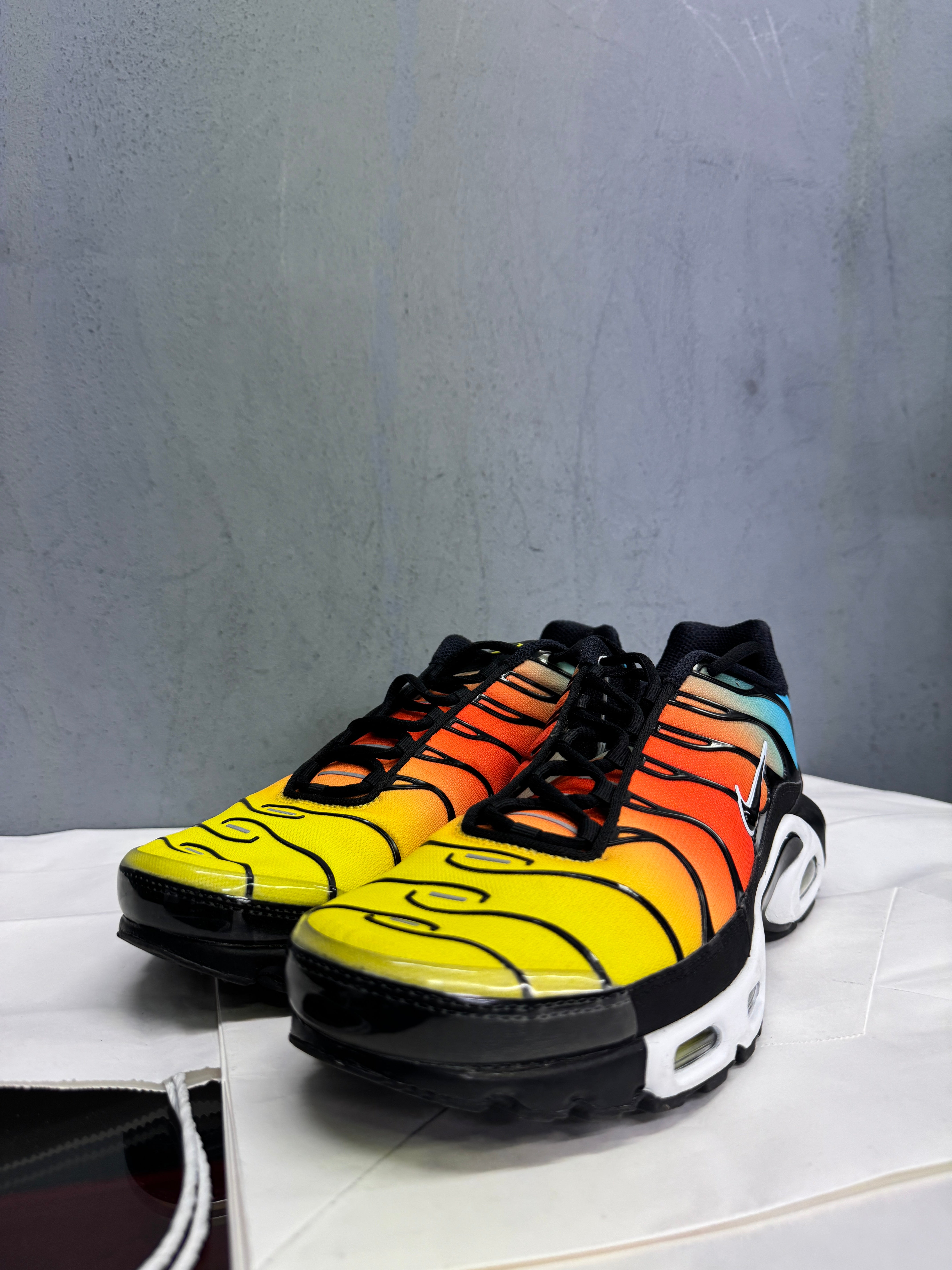 Used Nike Air Max Plus TN 'Baltic Blue Safety Orange'
