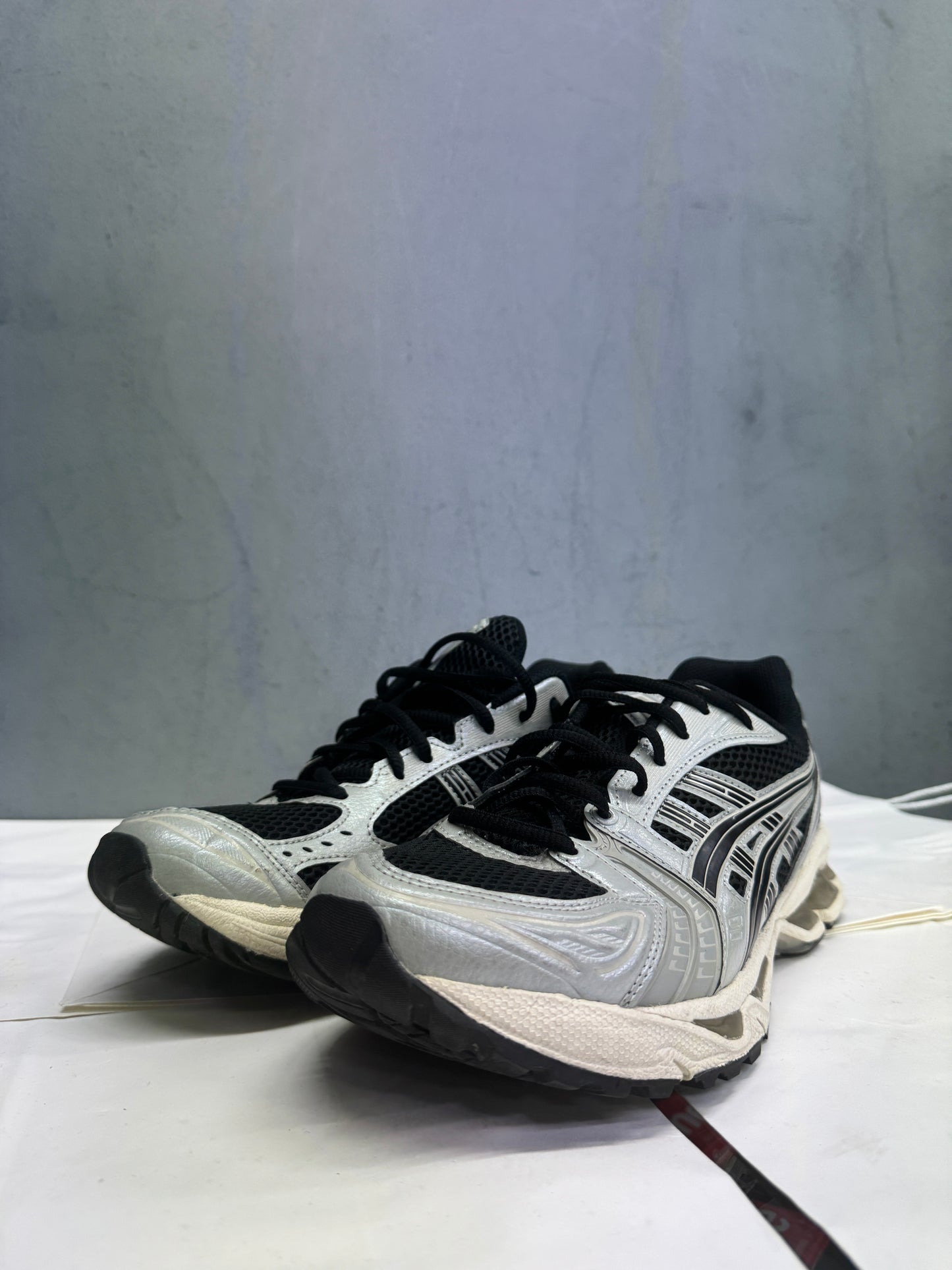 Used GEL-Kayano 14 Black Seal Grey US Men's 9 - Women's 10.5