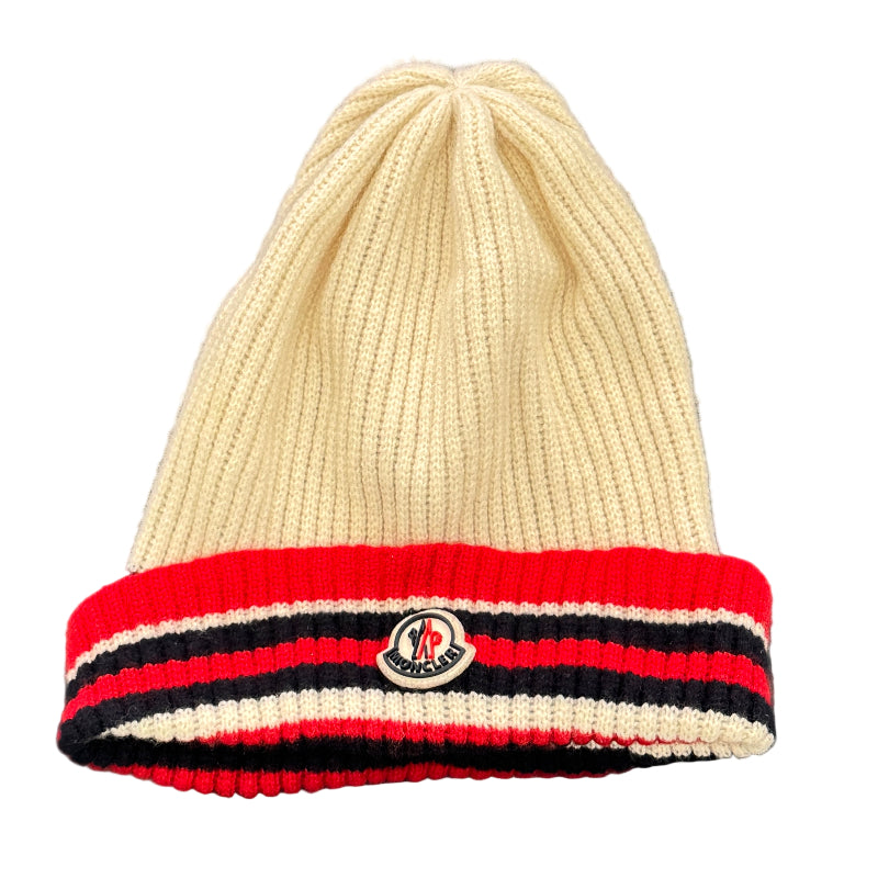 Used Wheat Red Blue Beanie O/S