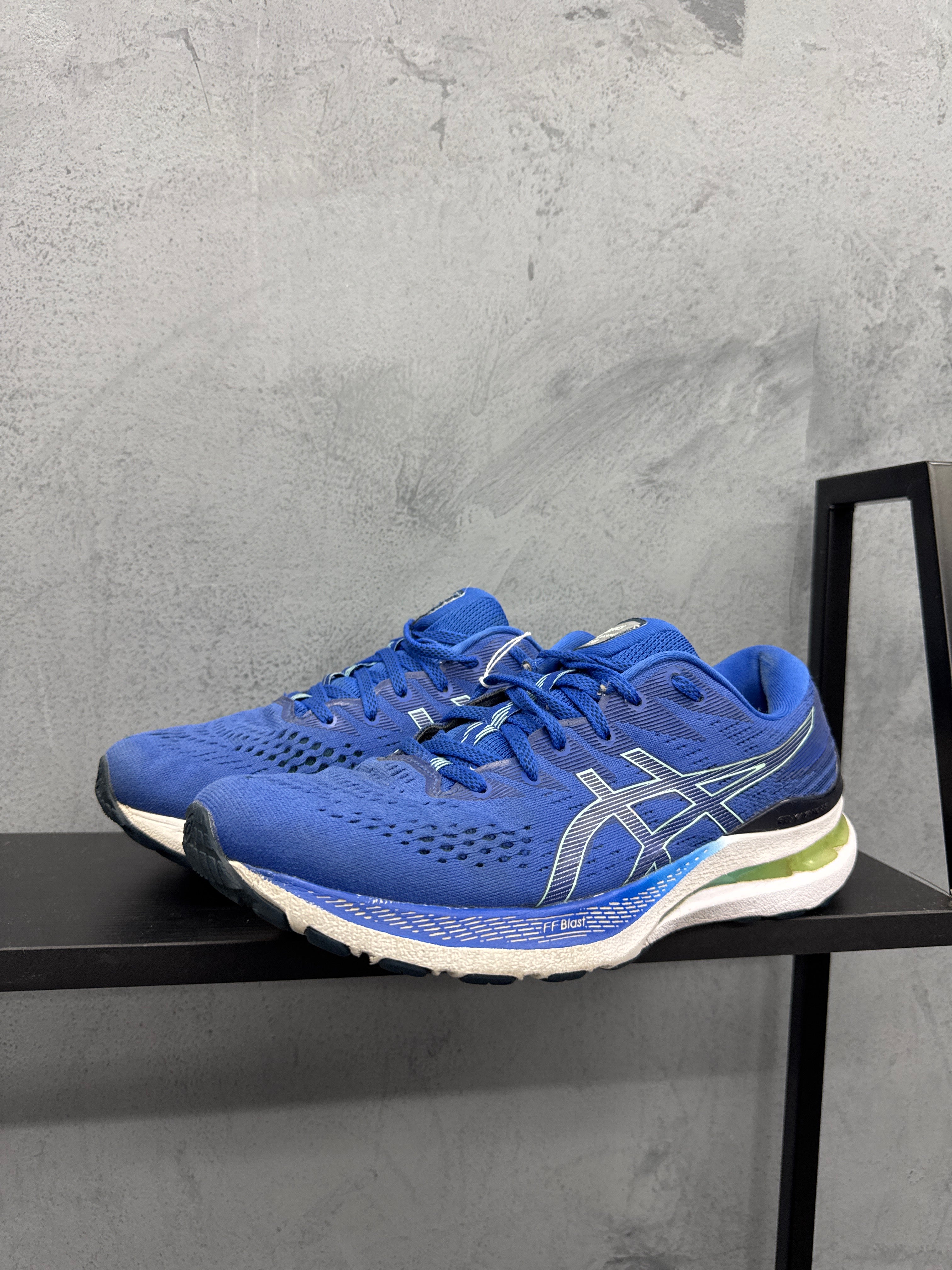 Used GEL-Kayano 28 Blue White Women's