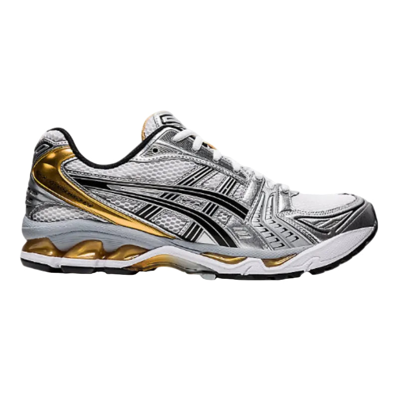 Mens Asics Gel-Kayano 14 White/Pure Gold