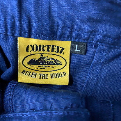 Used Corteiz Blue Cargo Pants L