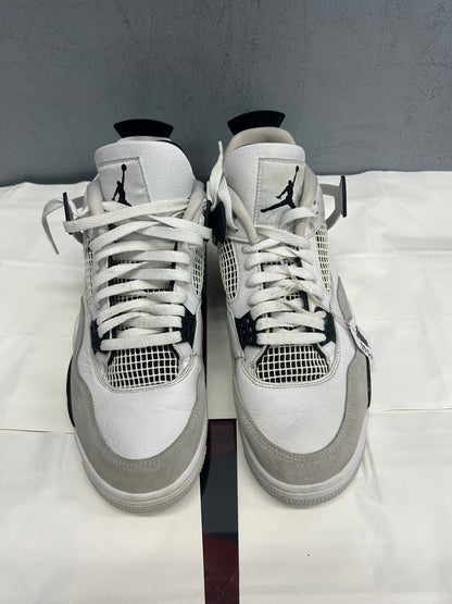 Used Jordan 4 Millitary Black US Men's 10.5 - Women's 12