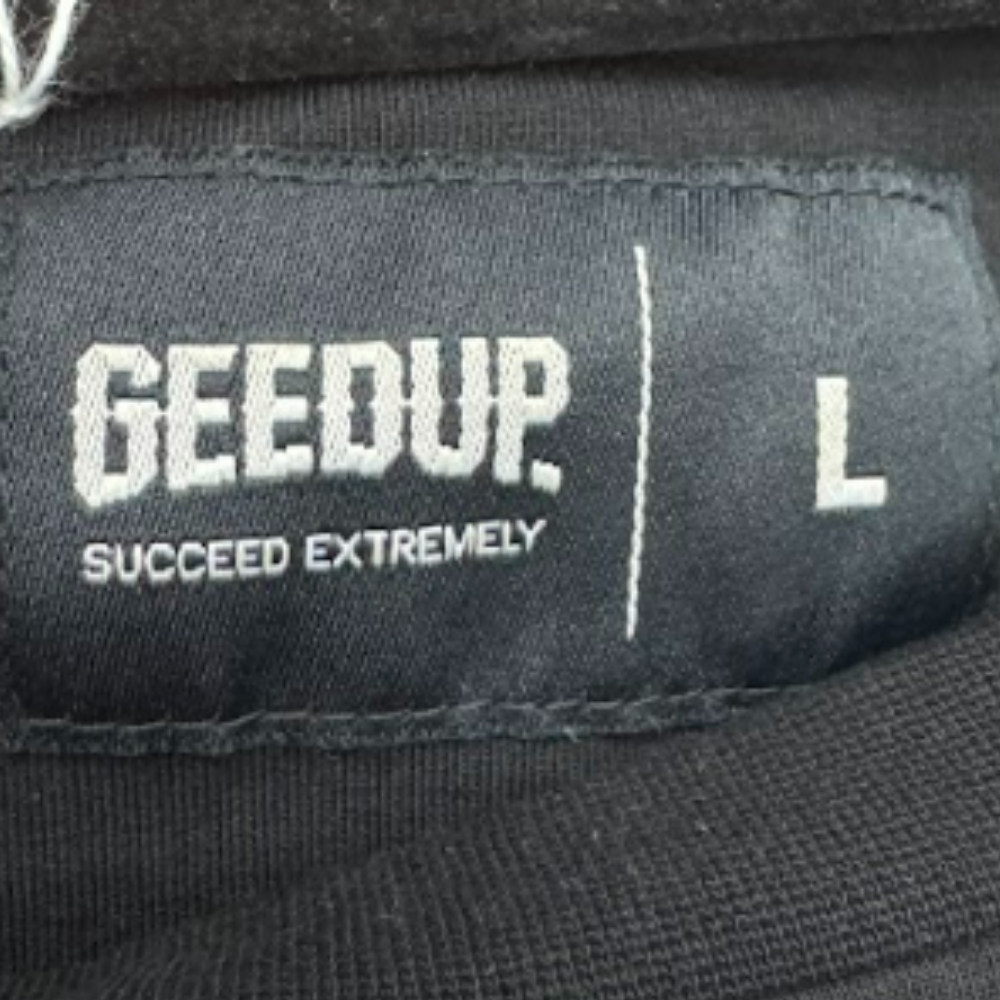 Pre-Owned Geedup T Shirt Big G Logo 'Black/White'