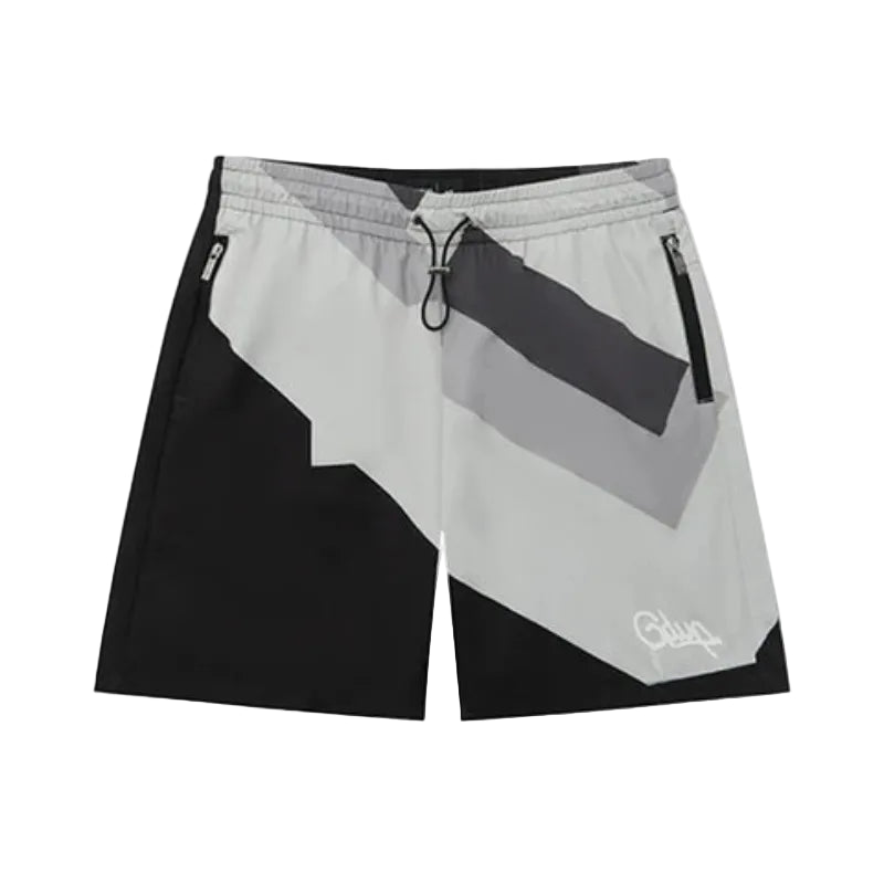 Geedup Sublimated Lightweight Shorts 'Black/Grey'