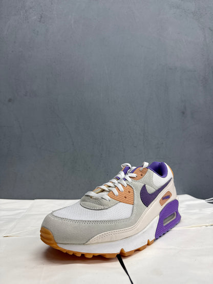 Used Air Max 90 Sail Purple US Men's 10 - Women's 11.5