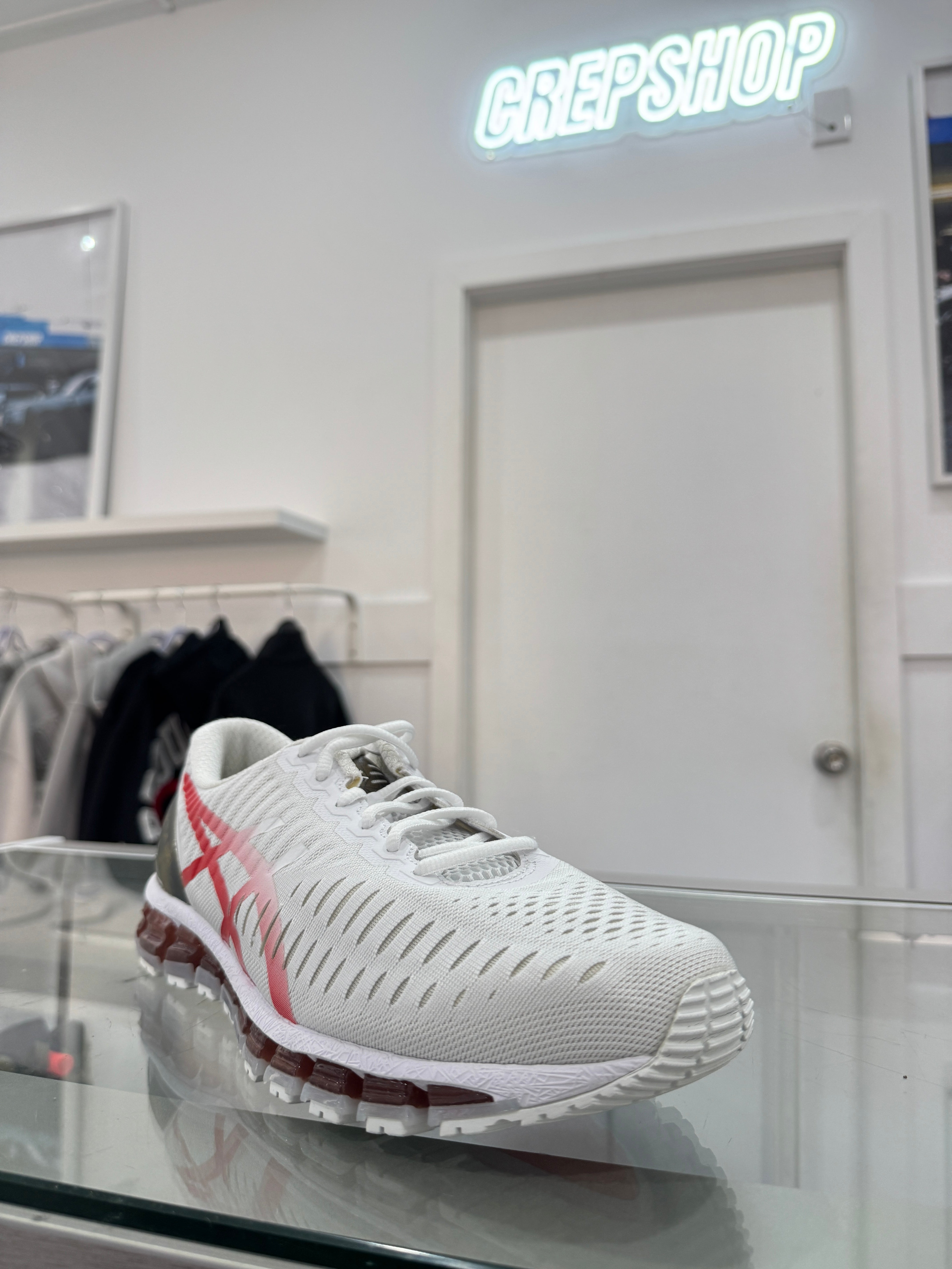 Used ASICS GEL-Quantum 360 1 White Red