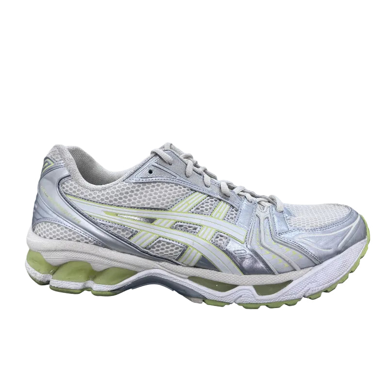 Used ASICS GEL-Kayano 14 Silver Lime