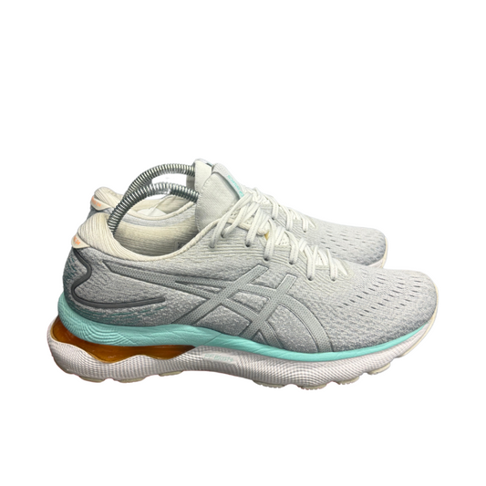 Gel Nimbus 24 'White Pure Silver'