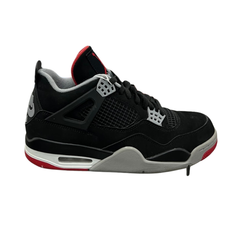 Used Jordan 4 Retro Bred 2019 Mens