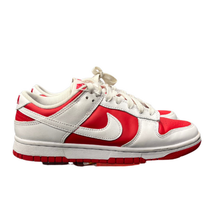 Used  Dunk Low Retro University Red White Men's 7- Women's 8.5