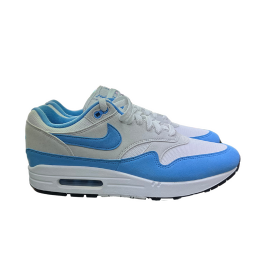 Used Air Max 1  White University Blue Multiple Sizes