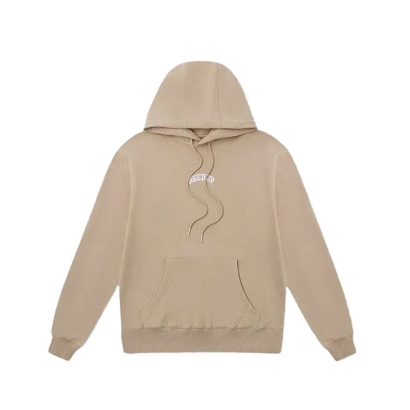 Geedup Micro Team Logo Hoodie 'Tan'