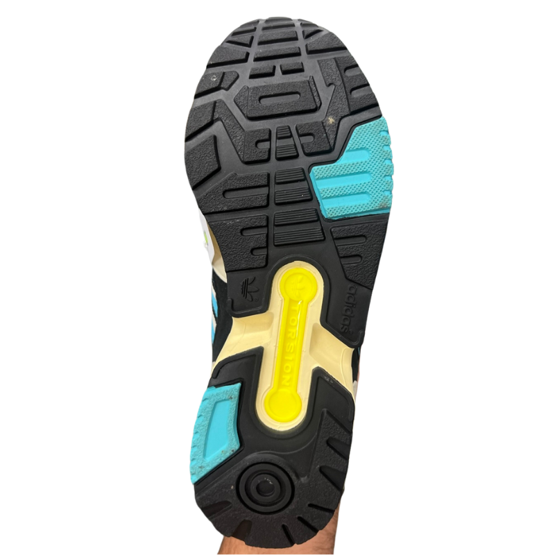 Used ZX 1000 Retro Letter R Cream Blue US Men's 7 - Women's 8.5