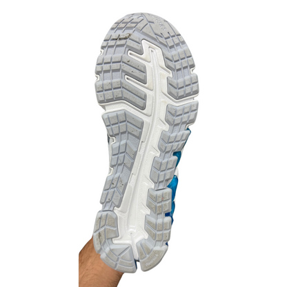 Used ASICS GEL QUANTUM 180 5 GREY BLUE PINK 8W