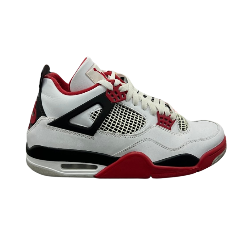 Used Jordan 4 Fire Red
