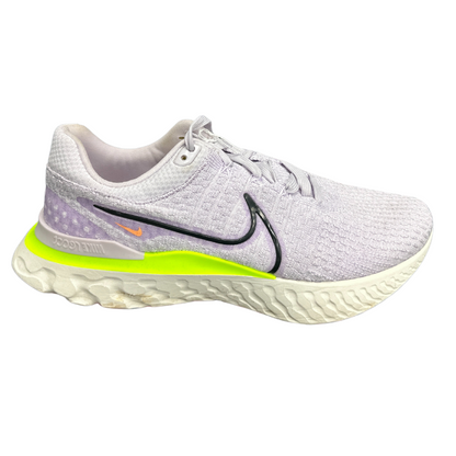 Used Nike React Infinity Run Flyknit 3 'Barely Grape Ghost Green' 10