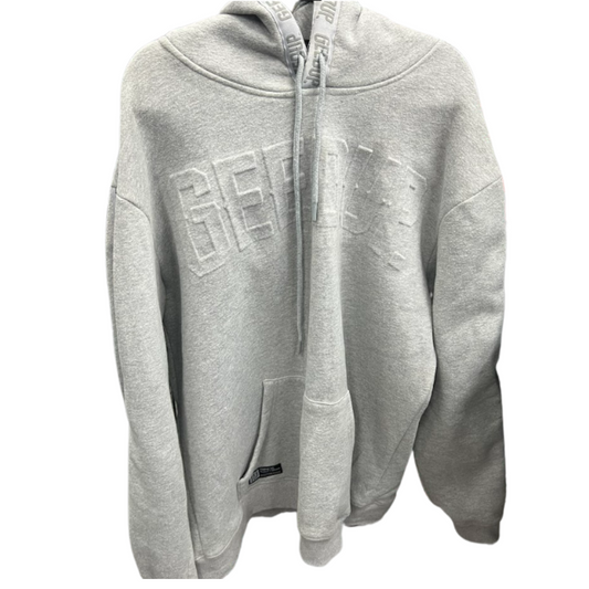 Pre-Owned Geedup Printed Logo Hoodie 'Grey'