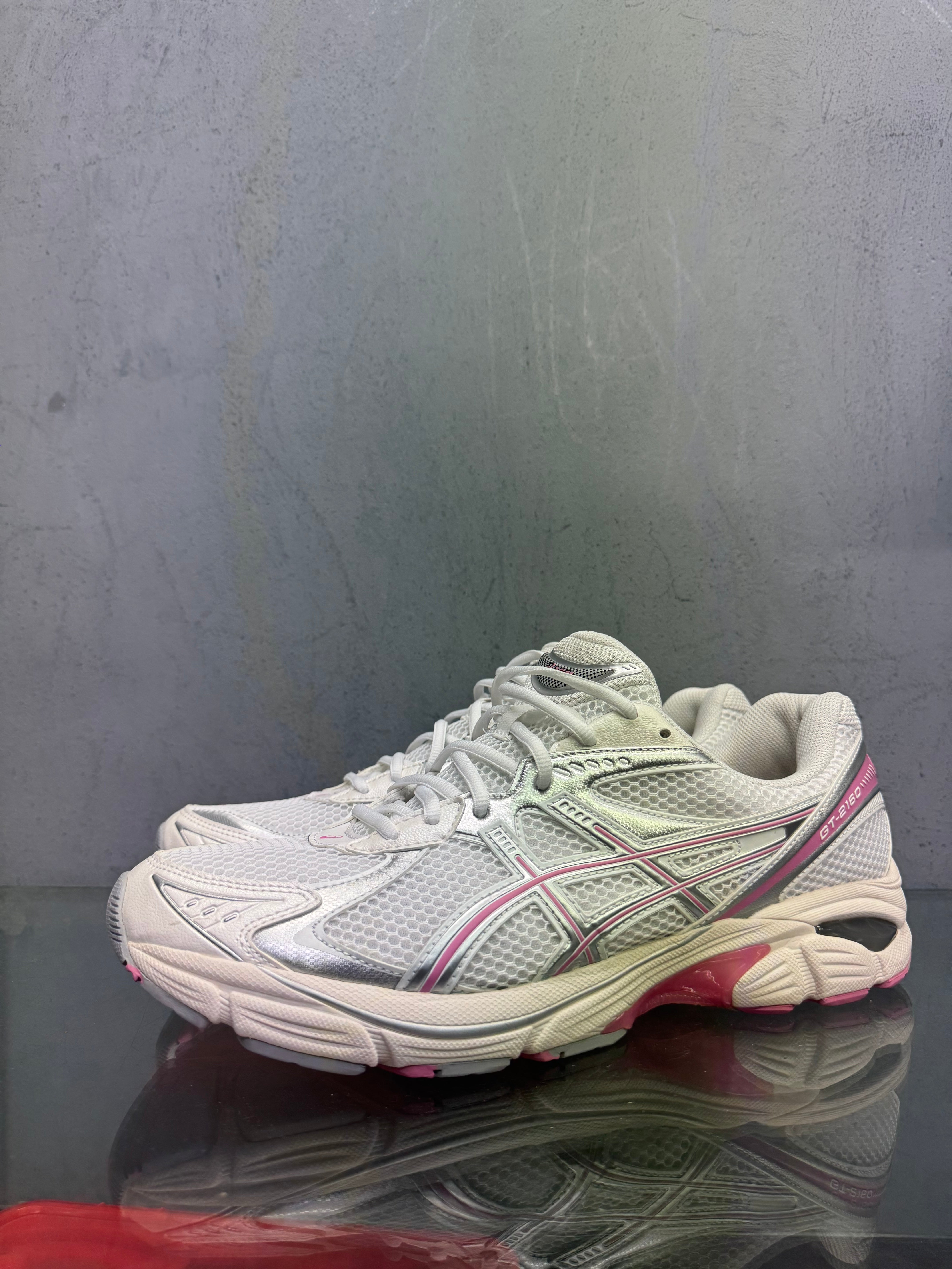 Used Mens ASICS GT 2160 White Sweet Pink