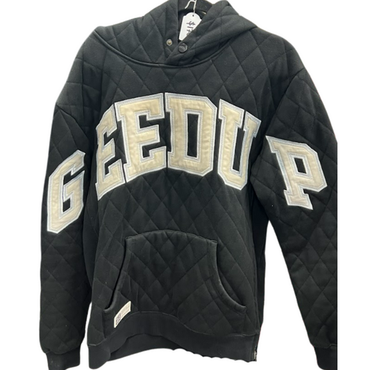 Pre-Owned Geedup Team Logo Hoodie 'Black/Beige'