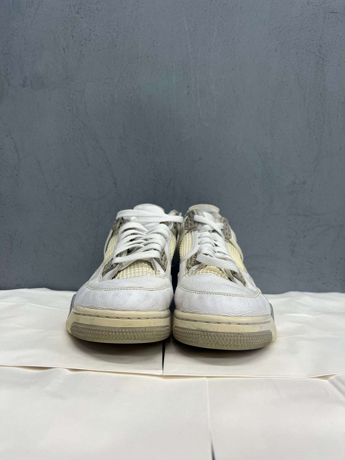 Used Air Jordan 4 Retro White Oreo Multiple Sizes