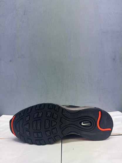 Used Air Max 97 GS Black Total Orange US 7Y - Women's 8.5