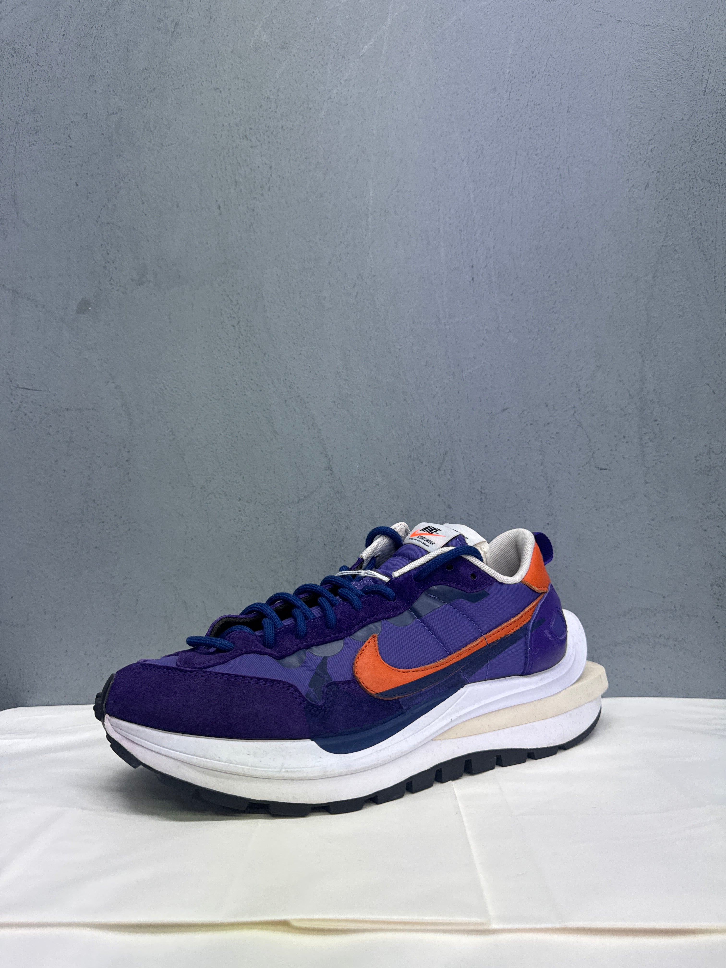 Used Sacai x VaporWaffle Dark Iris