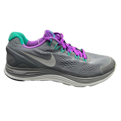 Used Nike Lunarlon Grey Purple 7.5W