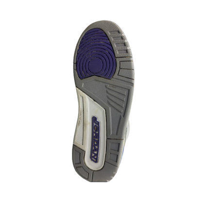 Used Air Jordan 3 Retro 'Dark Iris' 45786