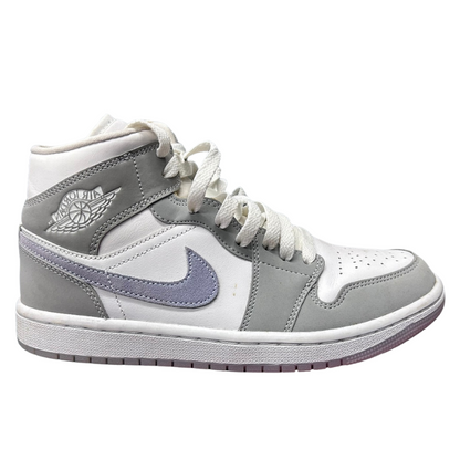 Used Jordan 1 Mid Wolf Grey Aluminium WMNS 7