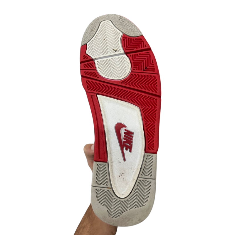 Used Jordan 4 Fire Red Multiple Sizes