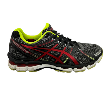 Used ASICS Gel-Kayano 19 'Black/Red/Green' 45787