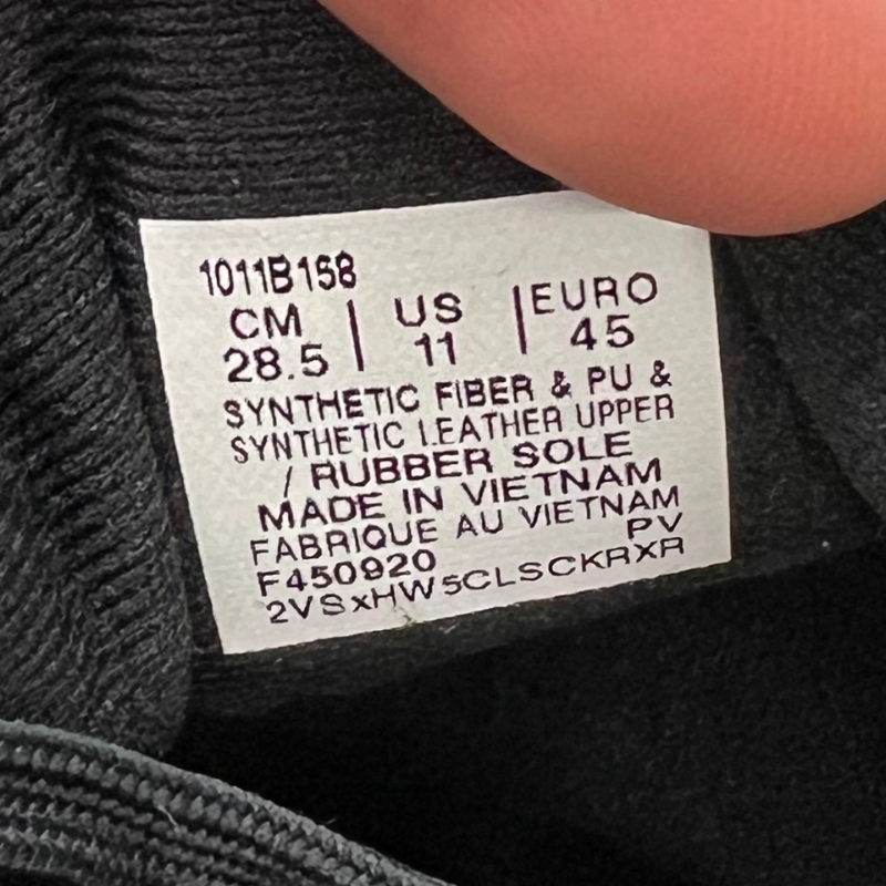 Used ASICS Gel Kayano 27 'Black/Silver' 11-w