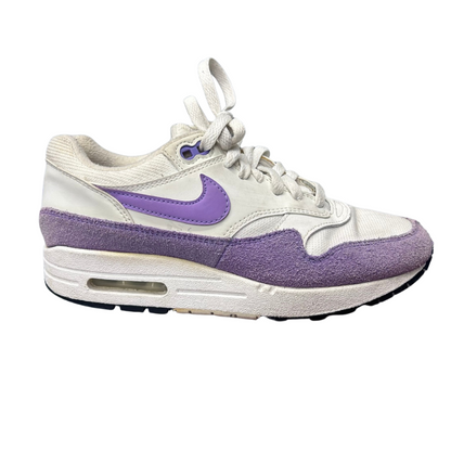 Used Nike Air Max 1 White and Purple 7-w