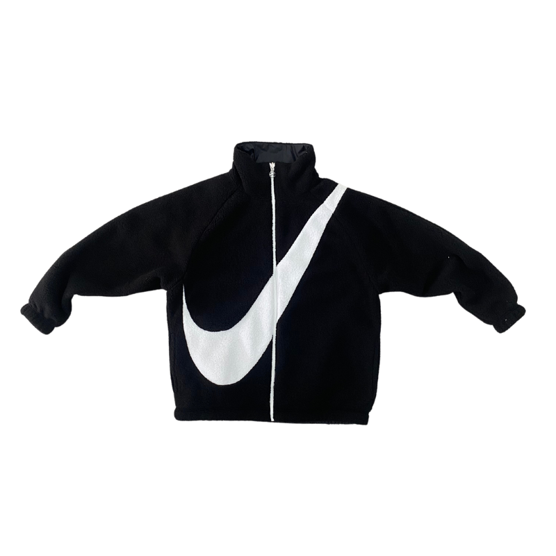 Nike Women's Swoosh Jacket  'Black Sail' (Reversible)