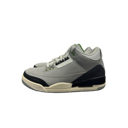 Used Jordan 3 Retro Chlorophyll US Men's 7 - Women's 8.5